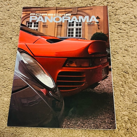Porsche Panorama Magazine August 1993 Volume 38 Number 8 - Picture 1 of 3
